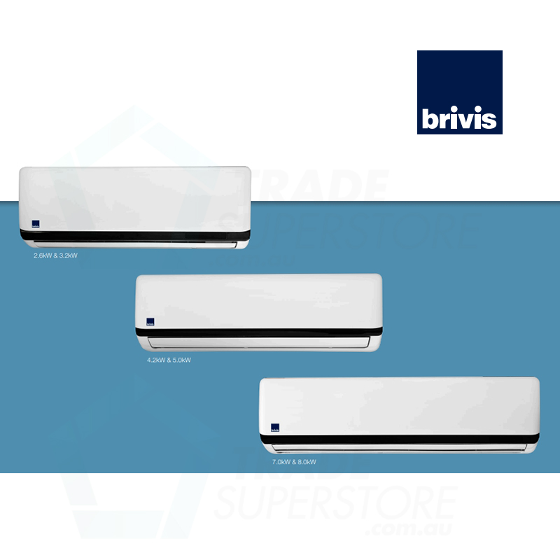 Brivis Hi Wall Inverter Split System (Reverse Cycle)