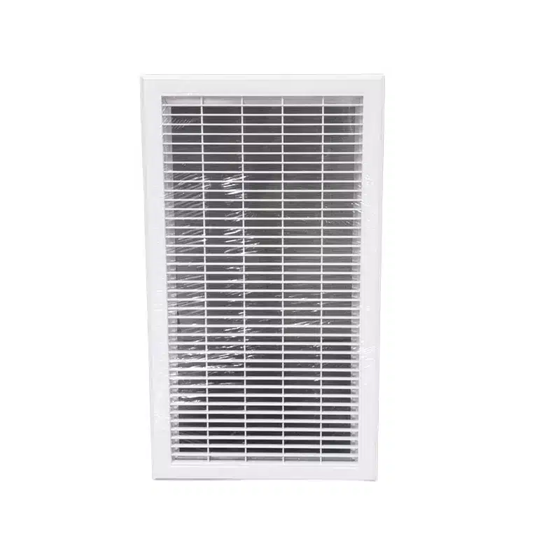 Return Air Plastic Hinged Filtered Grill 400x750mm